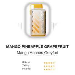 Vazol Gear 20000 - Mango Pineapple Grapefruit