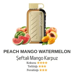 Vazol Gear 50000 - Peach Mango Watermelon