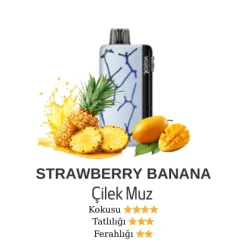 Vazol Neon 45000 - Strawberry Banana